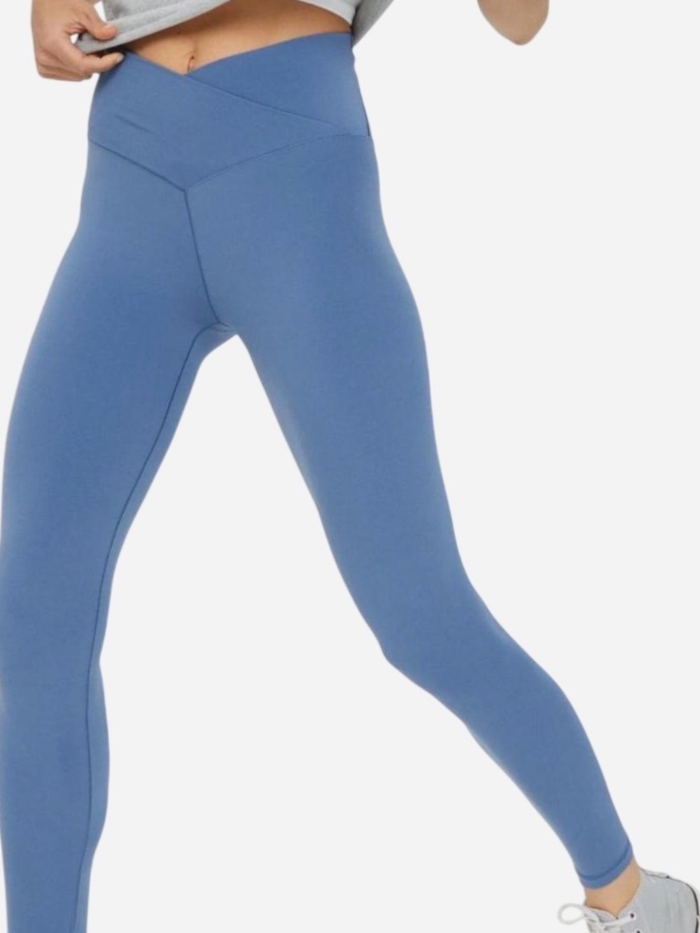 Offline by aerie Blue crossover leggings